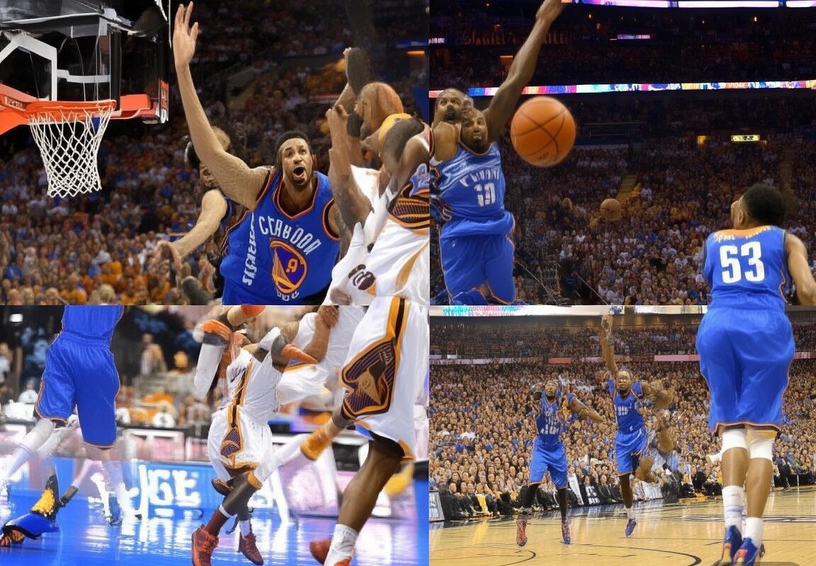 2019NBA雷霆勇士巅峰对决：火花四溅，雷霆险胜勇士(图3)