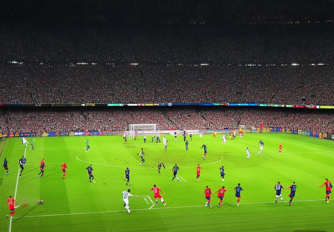 巴萨与PSG经典对决回顾：荣耀交锋，风格碰撞